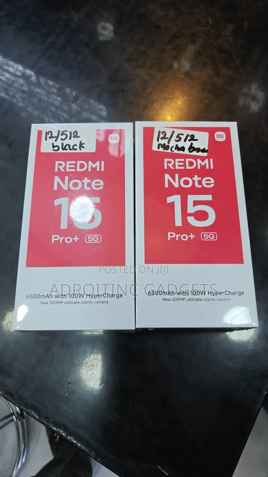 New Xiaomi Redmi Note 15 Pro+ 512 GB Black