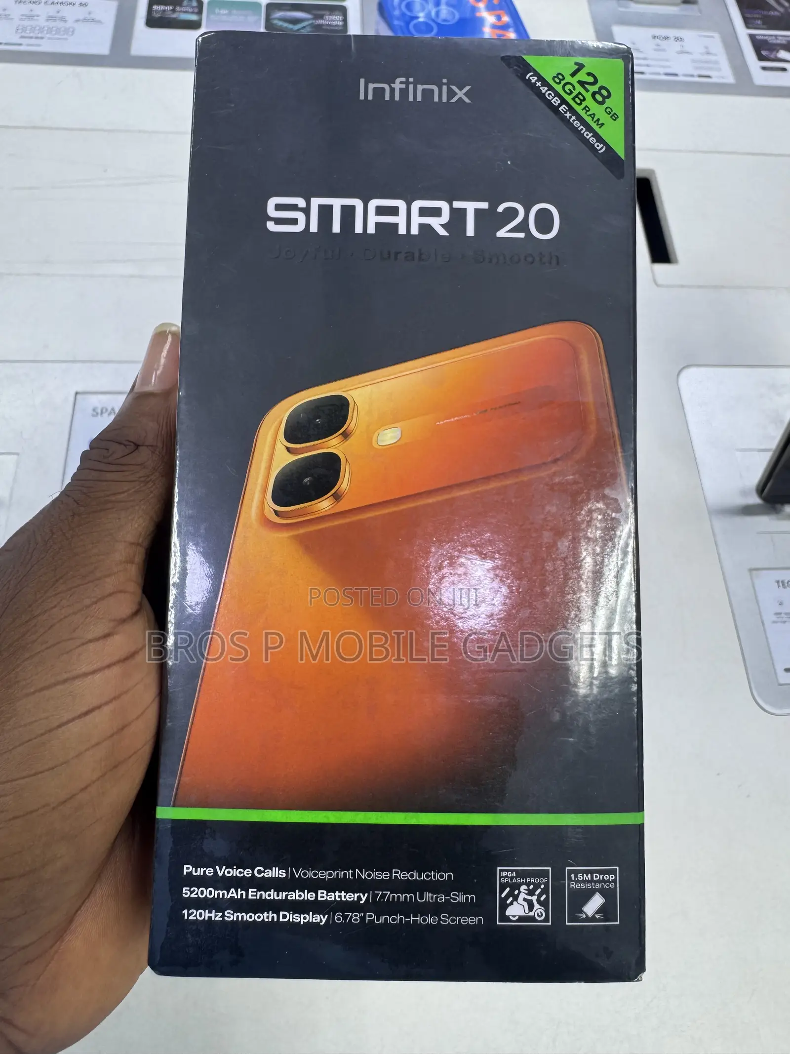 New Infinix Smart 20 128 GB Orange