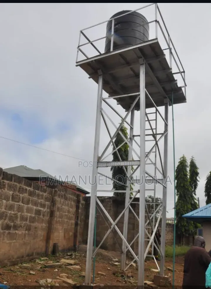 Heavy-Duty Water Tank Platform