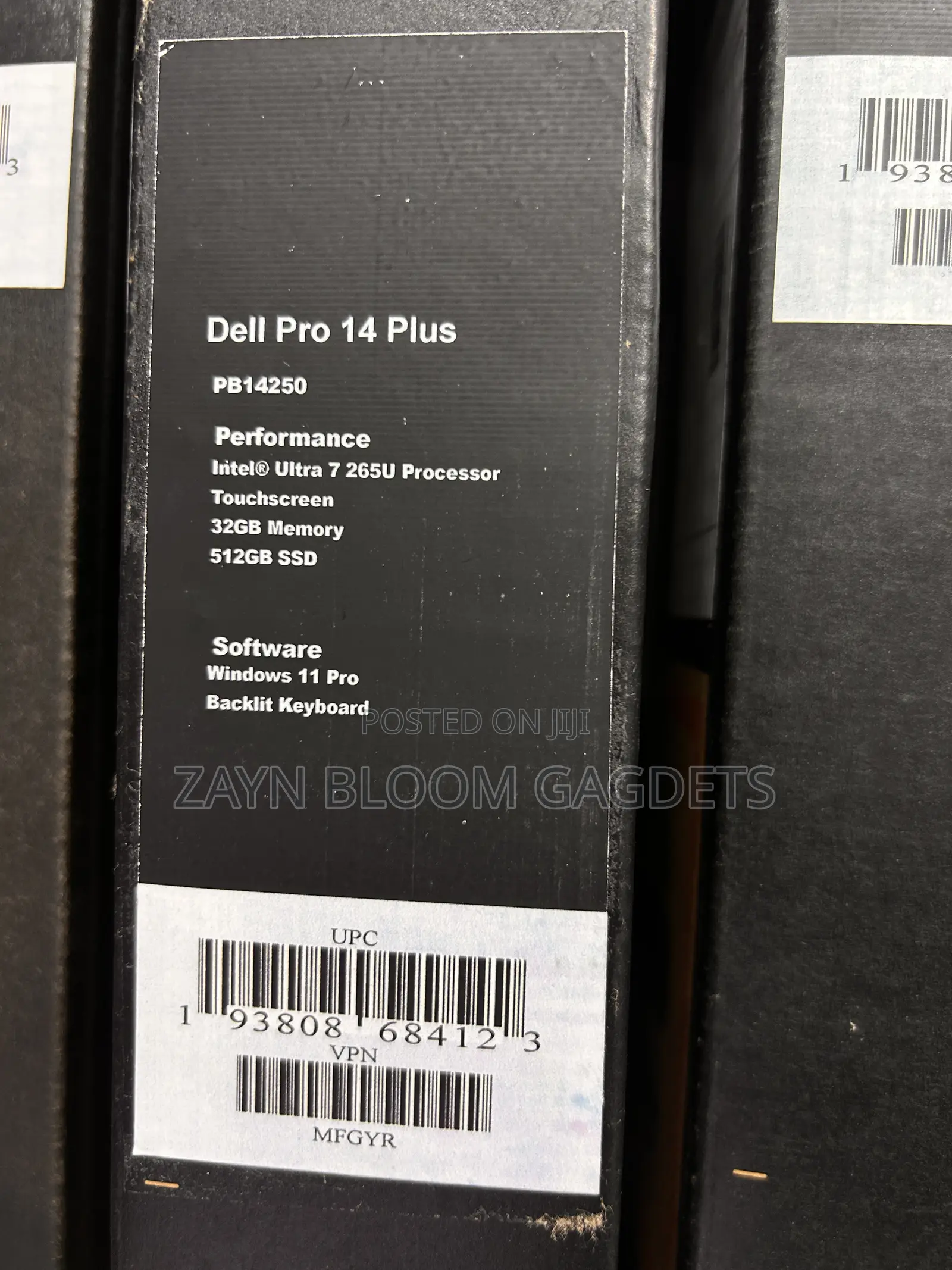 New Laptop Dell Pro 14 32GB Intel Core Ultra 7 SSD 512GB