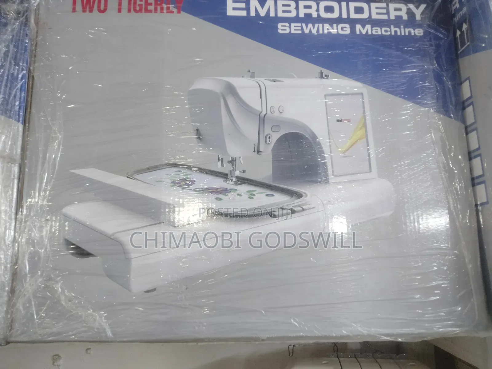 Original Embroidery Machine and Pattern