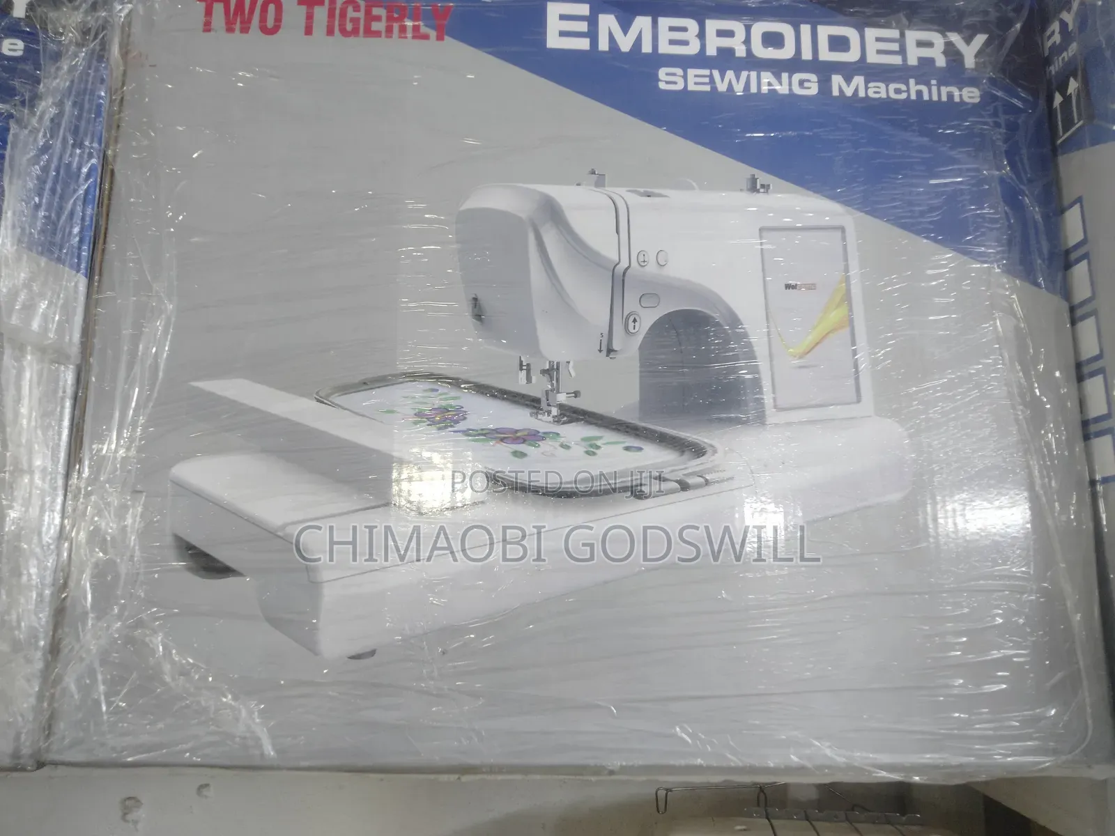 Original Embroidery Machine and Pattern