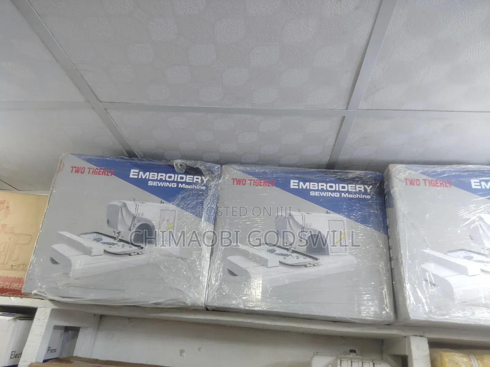 Original Embroidery Machine and Pattern
