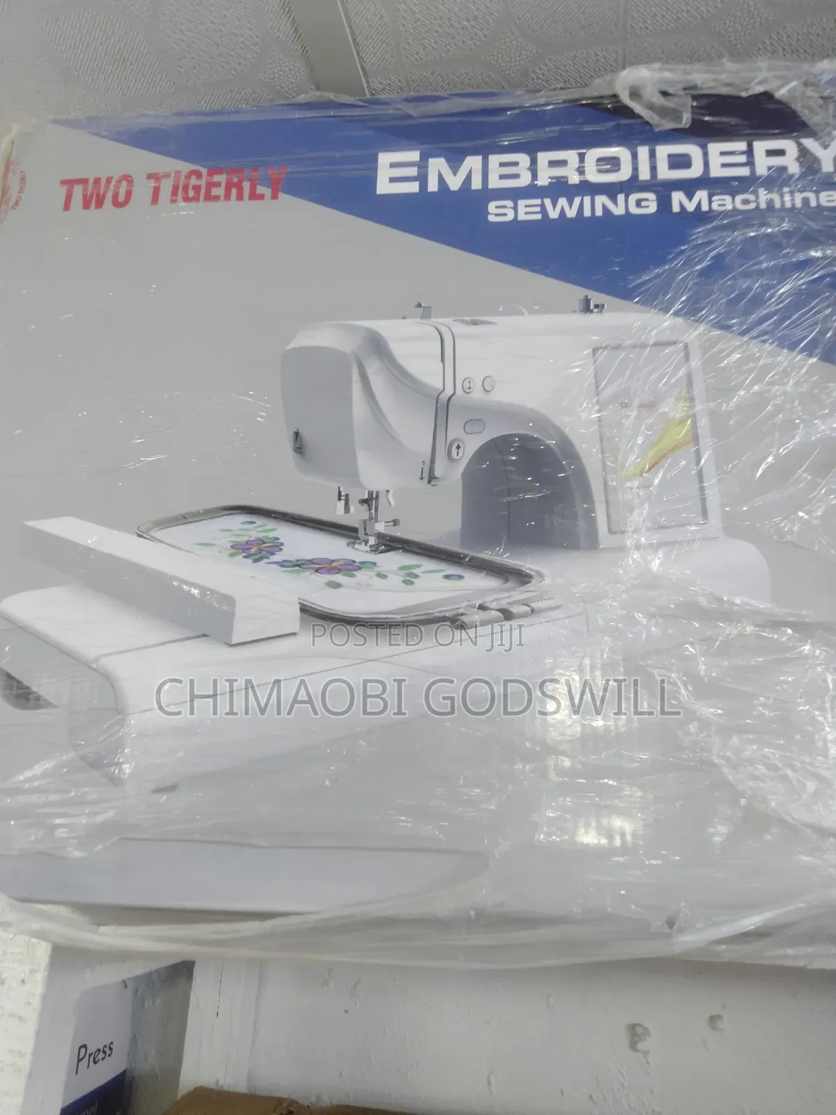 Original Embroidery Machine and Pattern