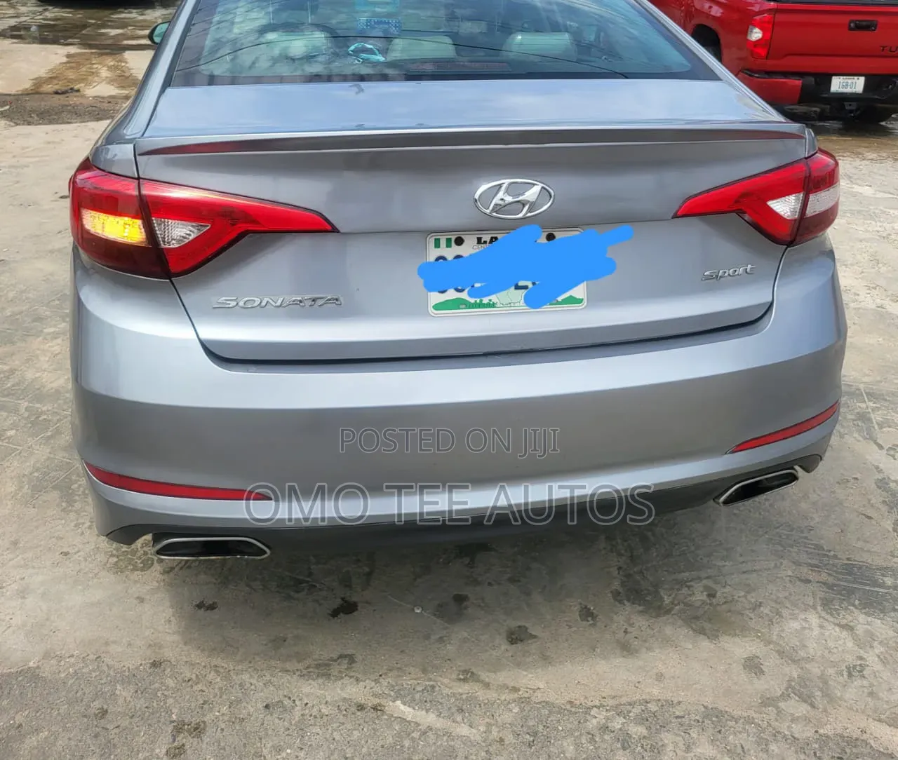 Hyundai Sonata Sport 2.0T Sedan FWD (2.0L 4cyl 6A) 2017 Silver