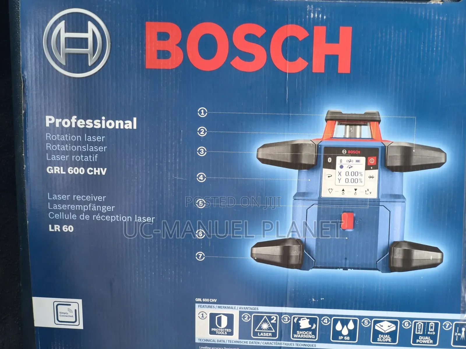Bosch Rotation Laser GRL 600 CHV