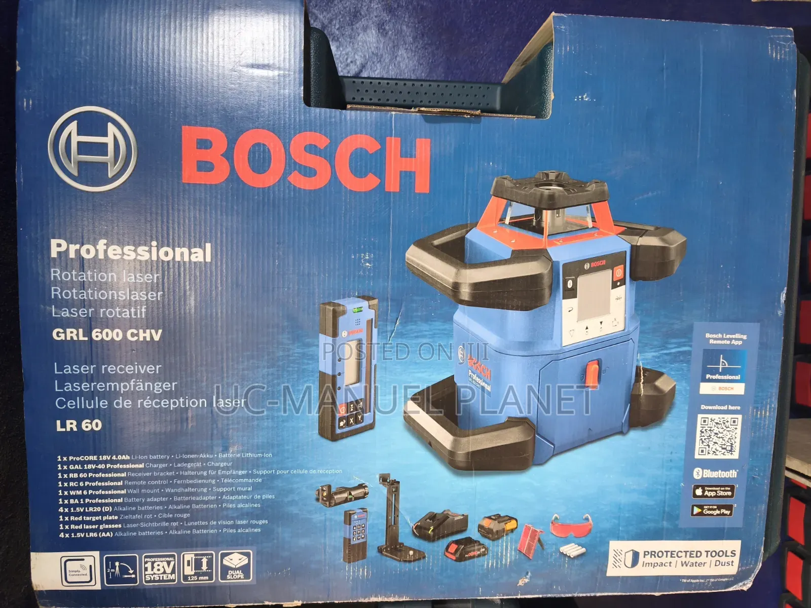 Bosch Rotation Laser GRL 600 CHV