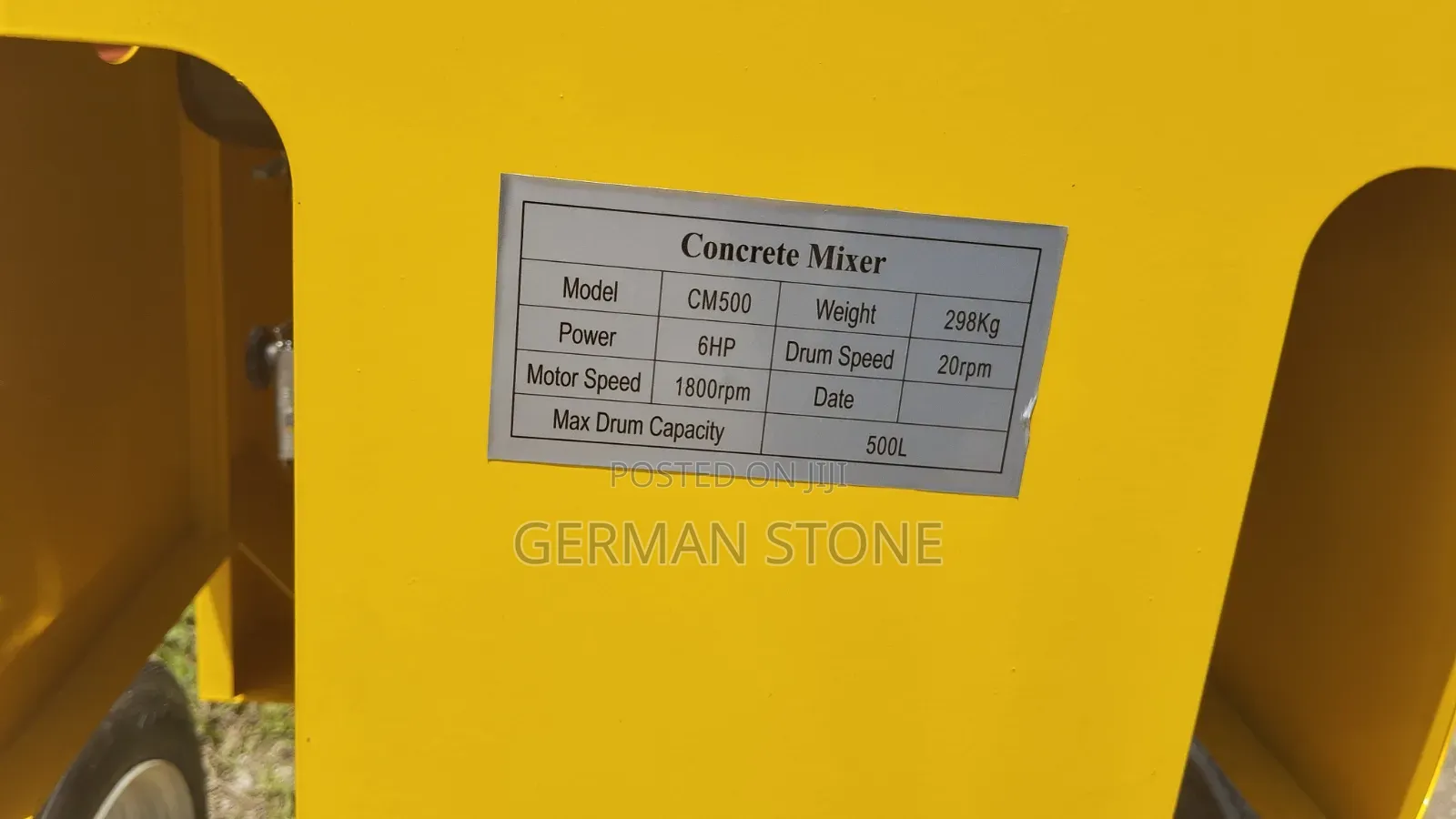 Concrete Mixer 500l