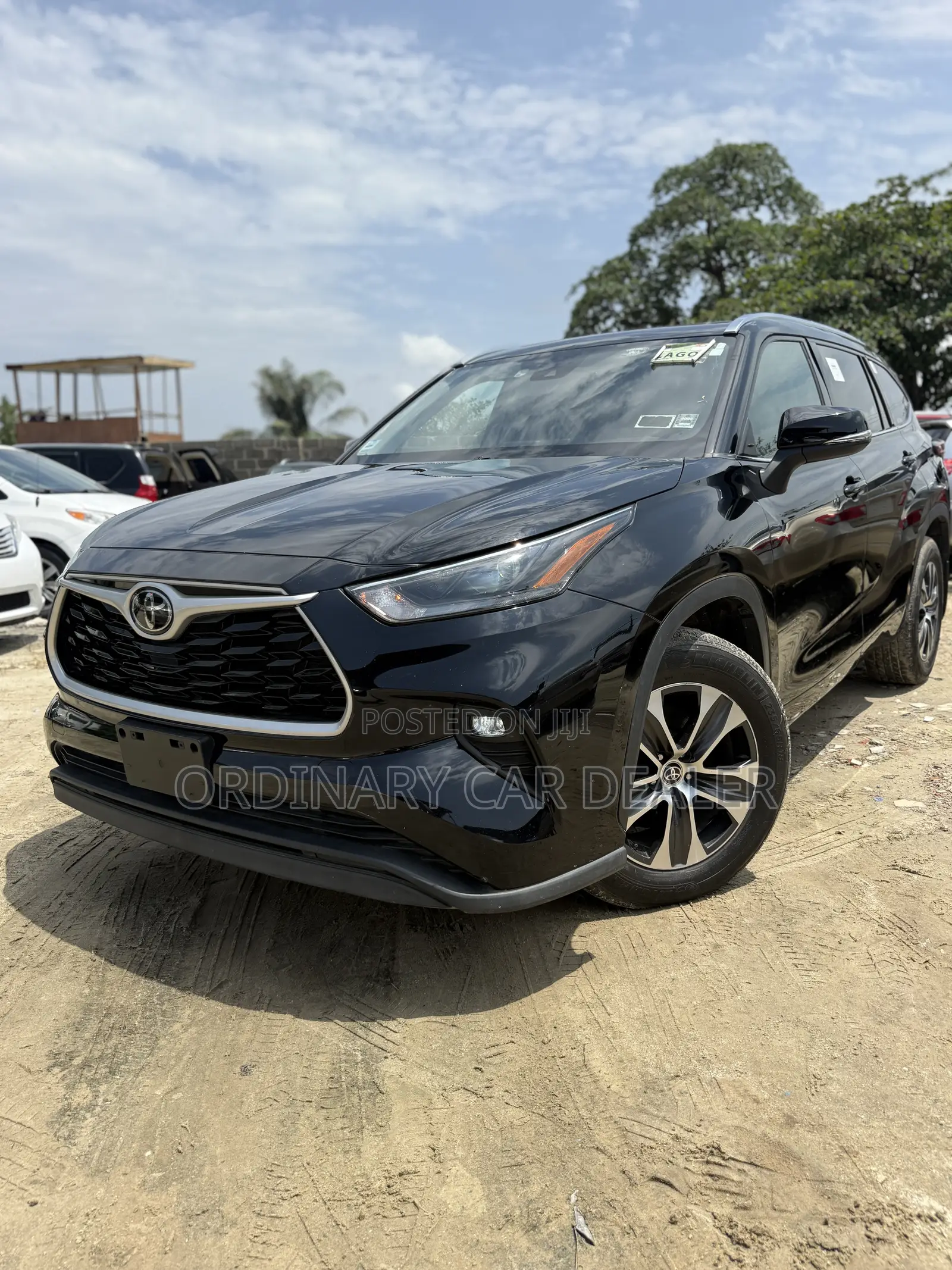 Toyota Highlander XLE 2021 Black