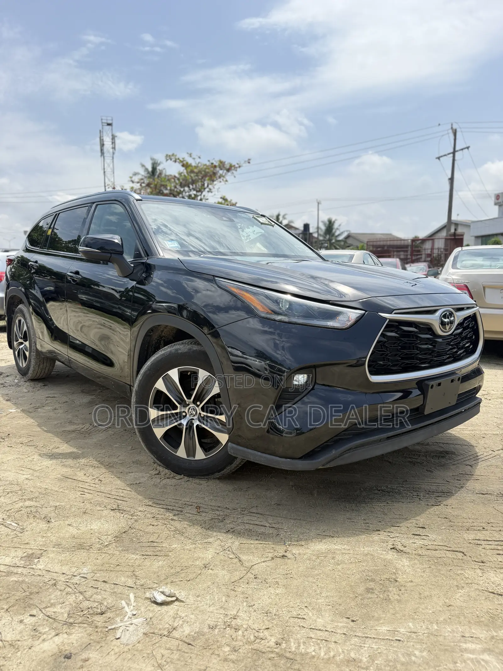 Toyota Highlander XLE 2021 Black