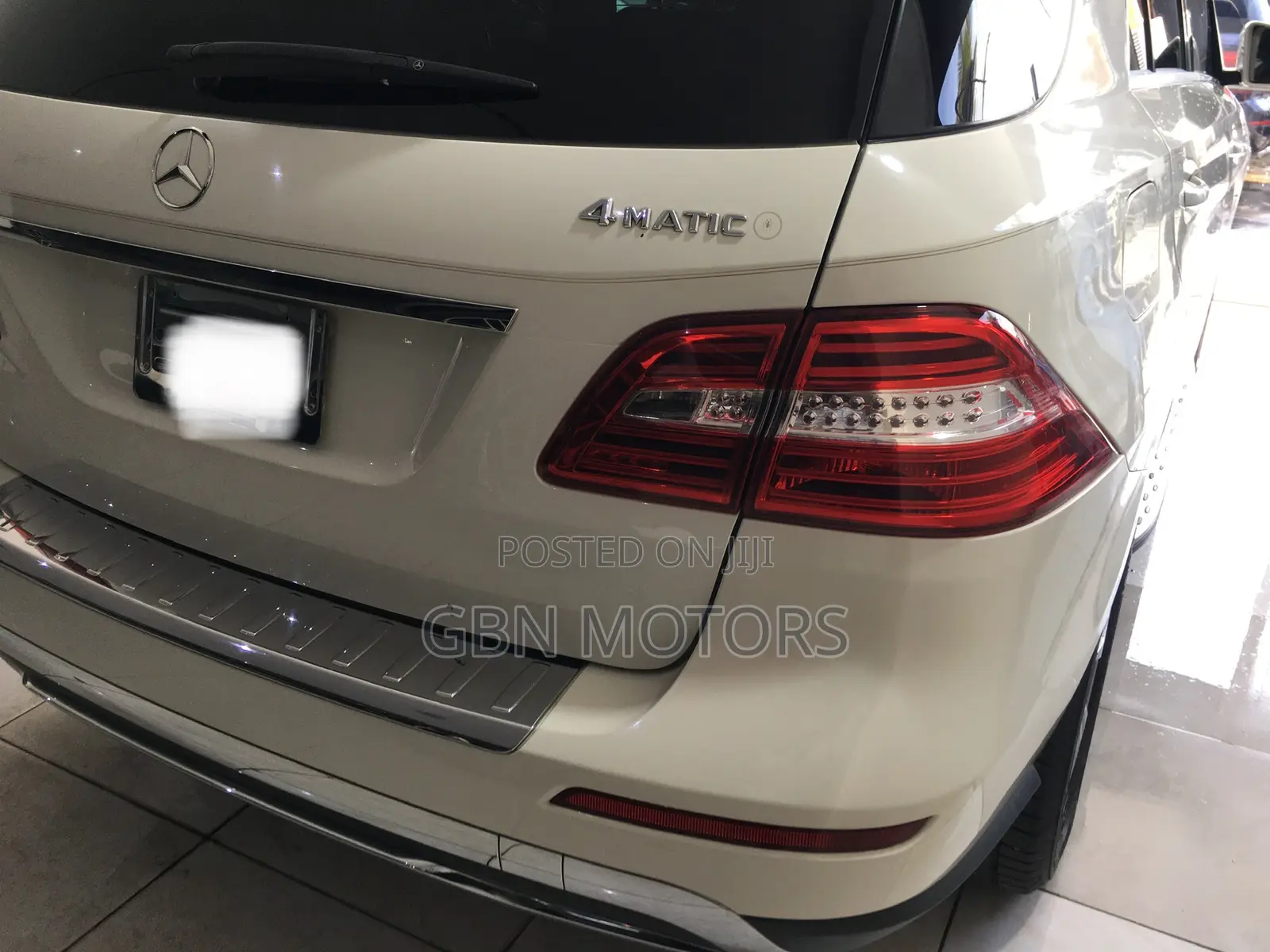 Mercedes-Benz M Class 2012 White