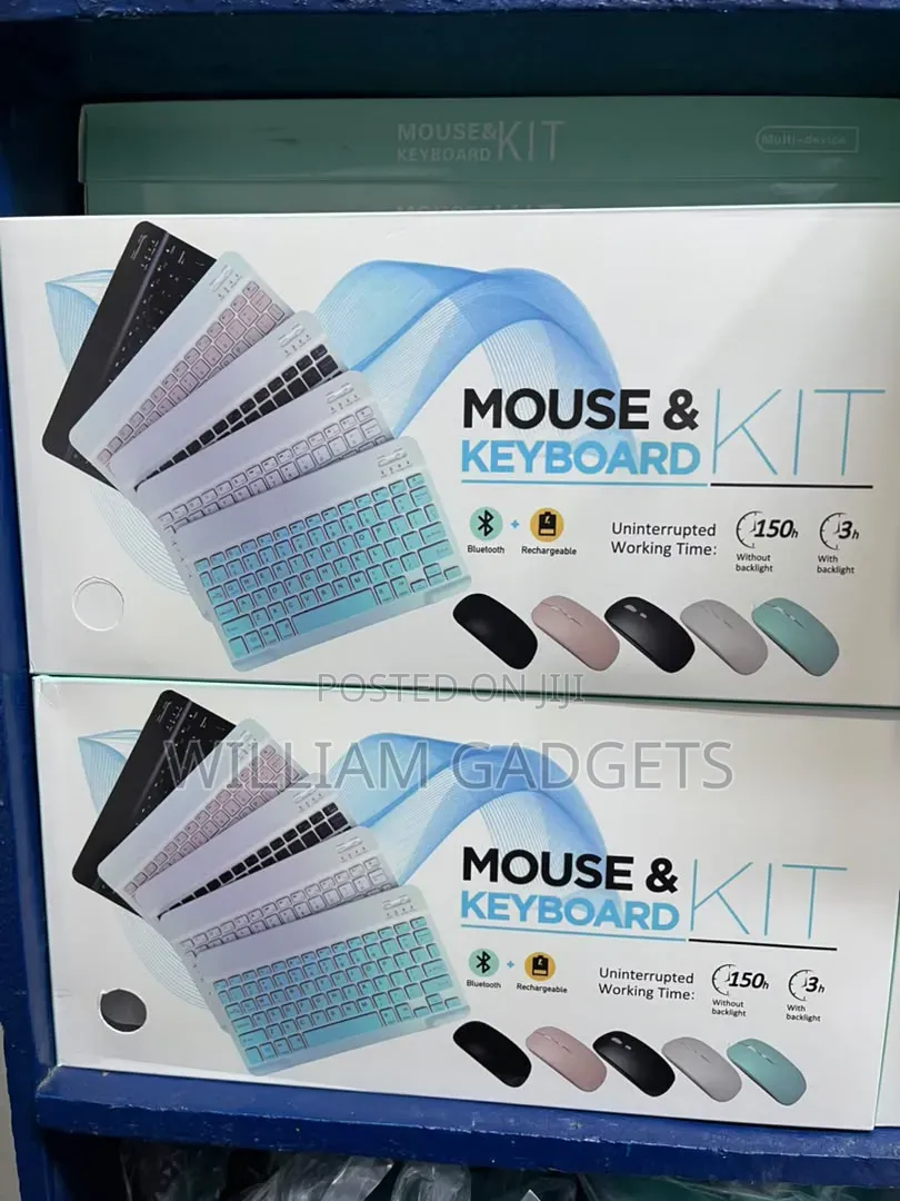 Rechargeable Keyboard and Mouse Bluetooth