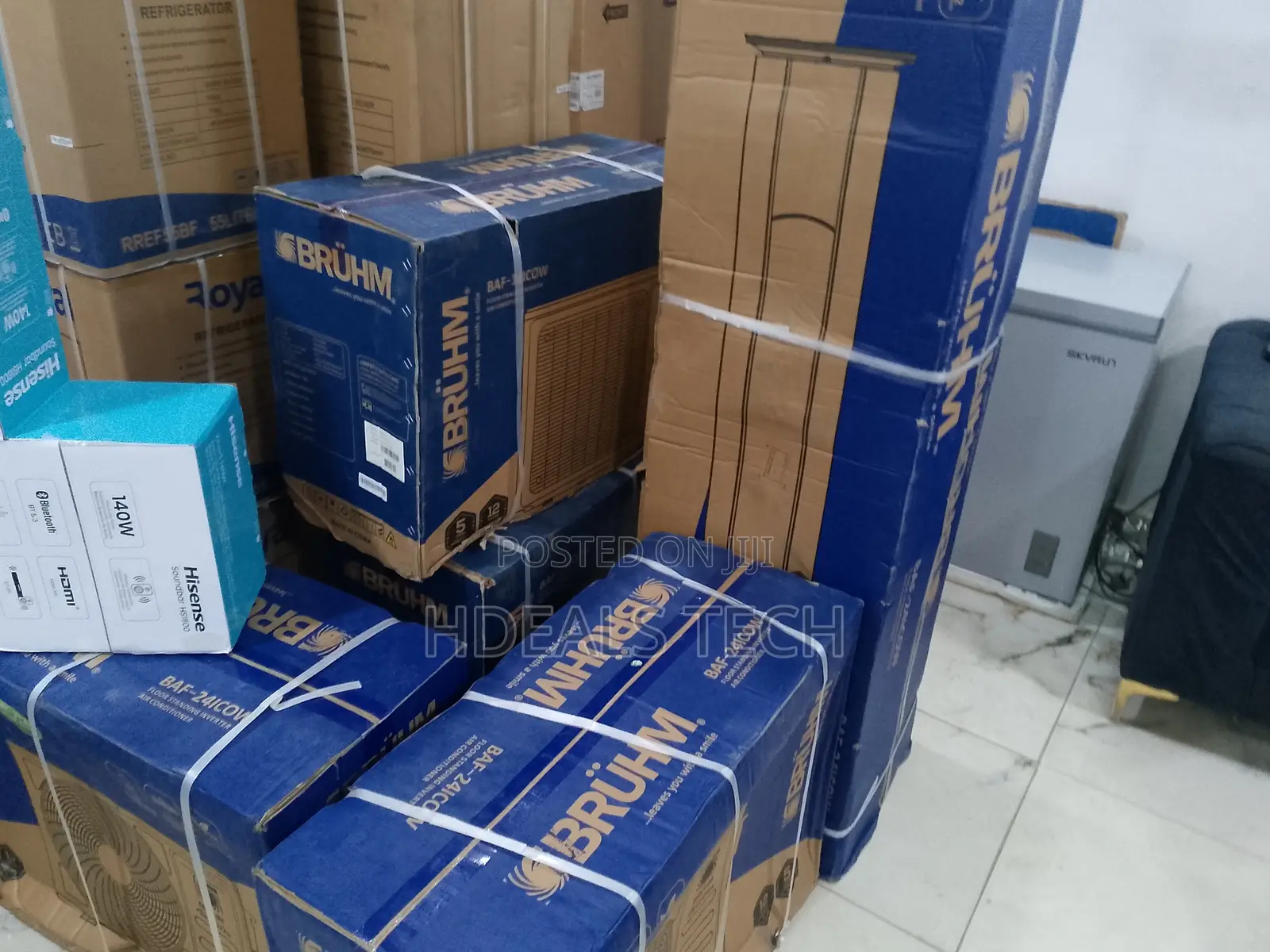 Powerful Floor Standing Bruhm 3 Ton Inverter Ac for Maximum Cooling