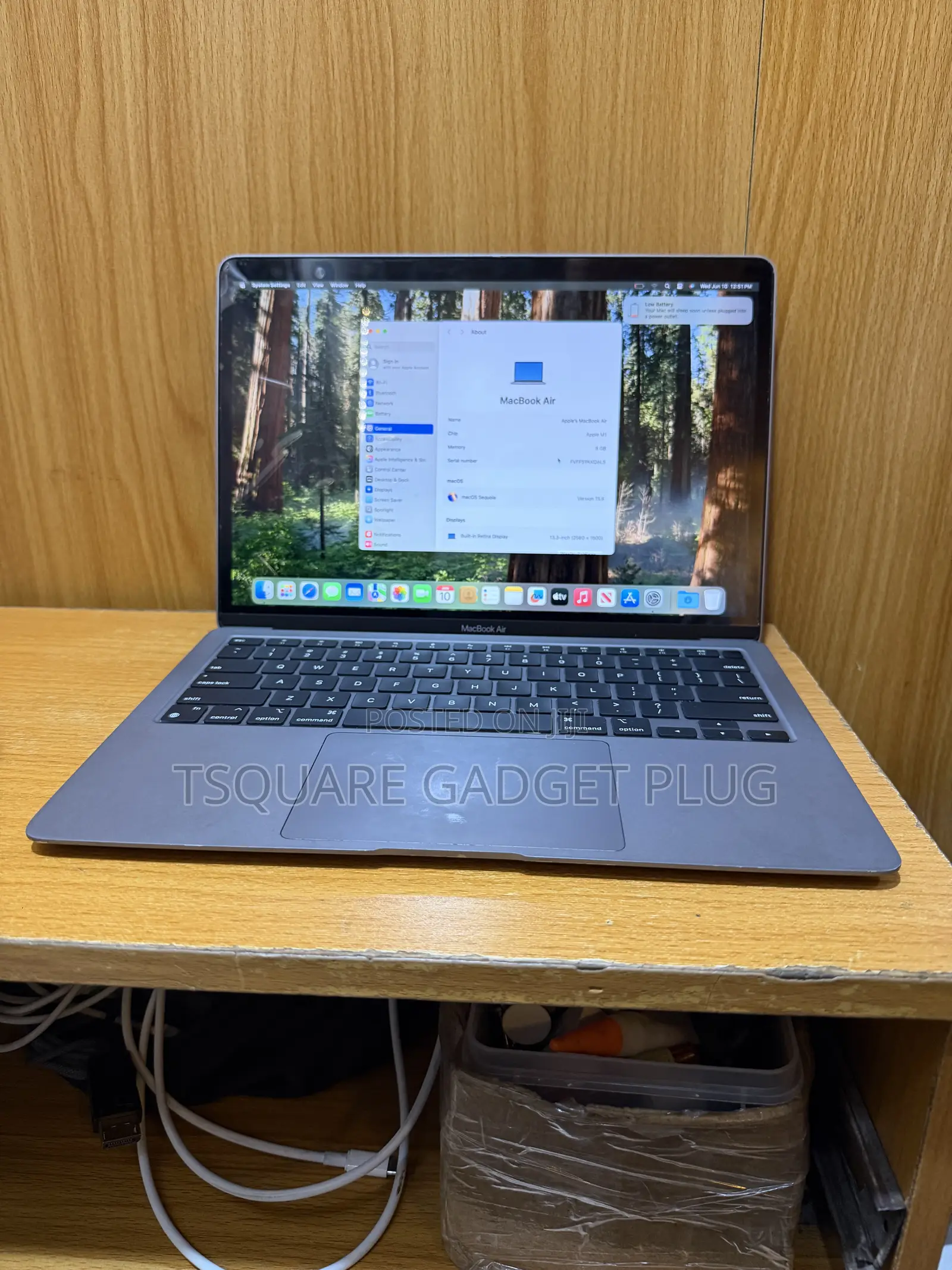 Laptop Apple MacBook Air 2020 M1 8GB Apple M1 SSD 512GB
