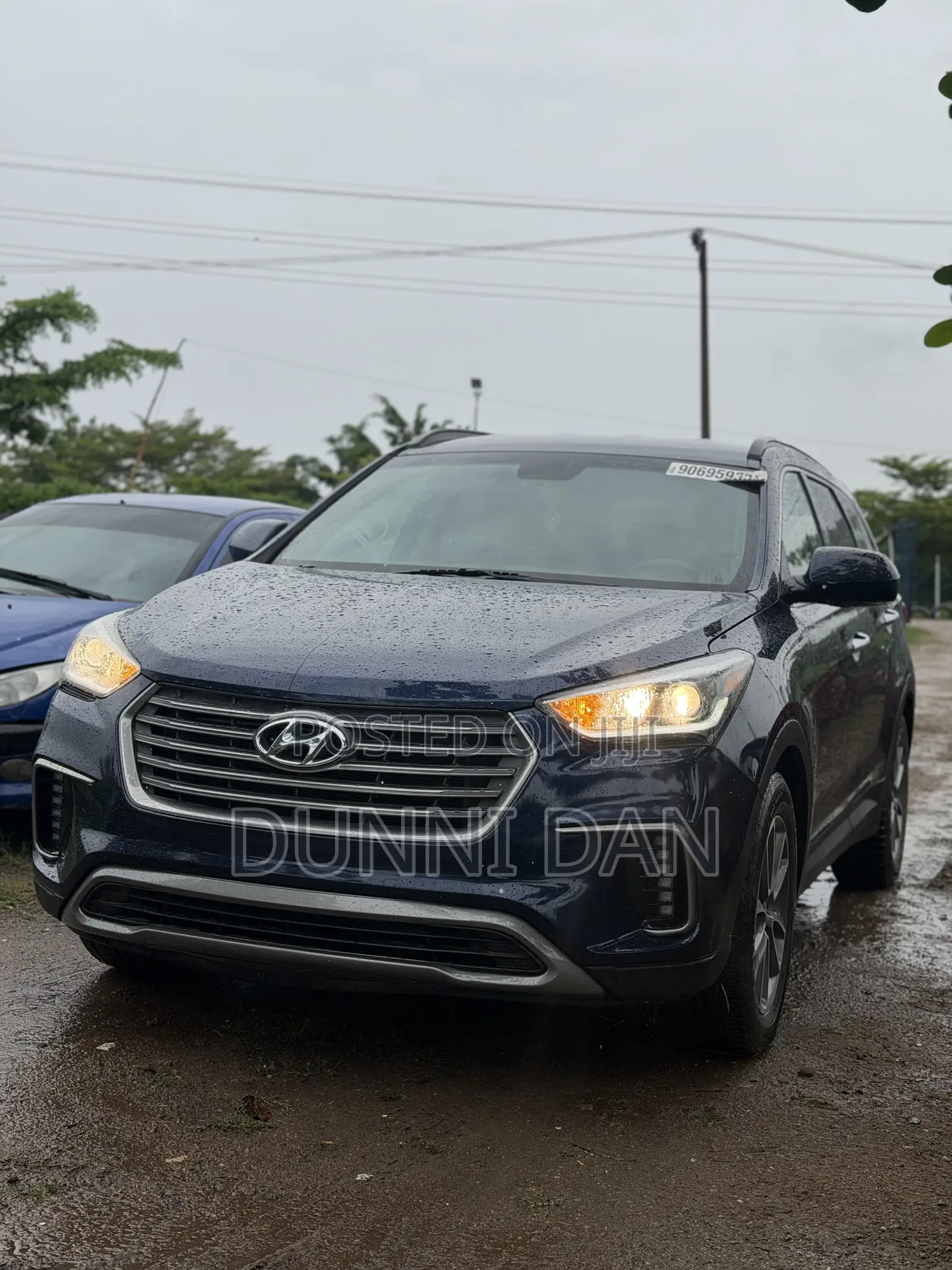 Hyundai Santa Fe 2016 Blue