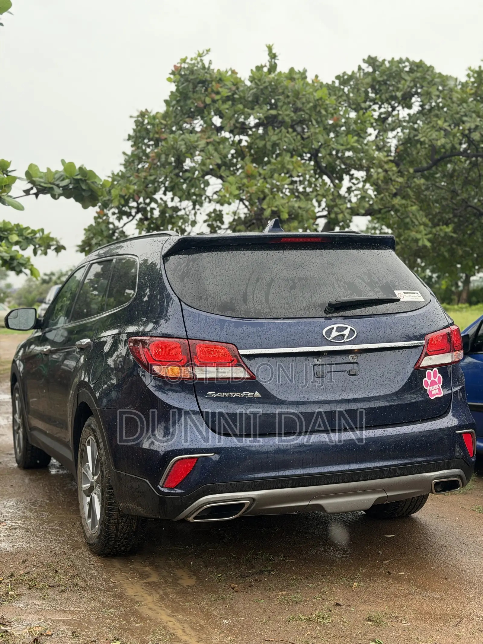 Hyundai Santa Fe 2016 Blue