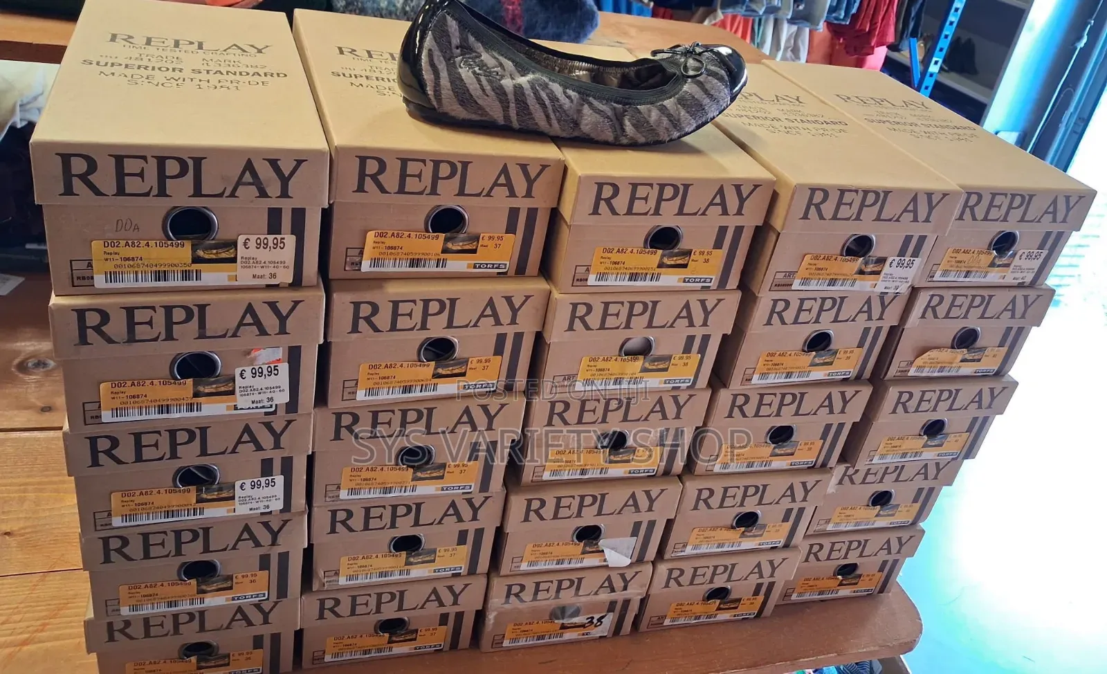 Replay Flat Shoe for Women