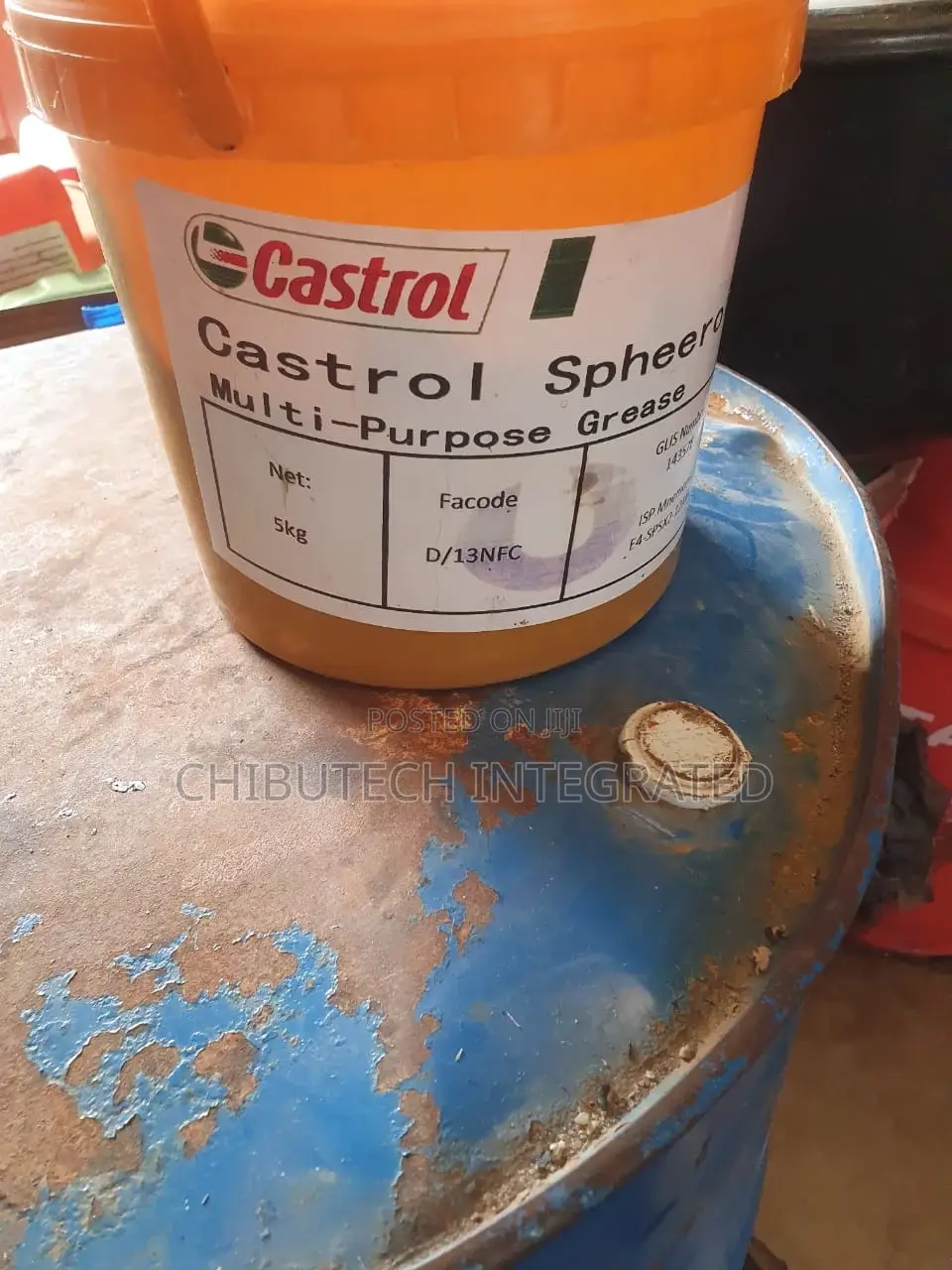 5kg Bucket of Castrol Spheerol Multi-Purpose Grease.