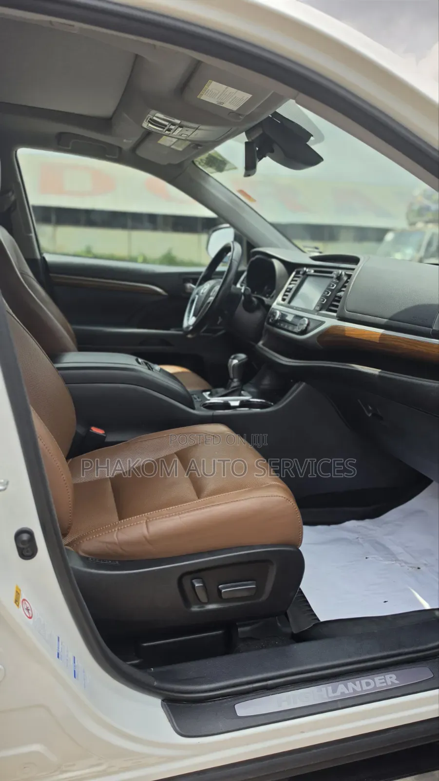 Toyota Highlander Limited Platinum 4x4 V6 (3.5L 6cyl 8A) 2018 White