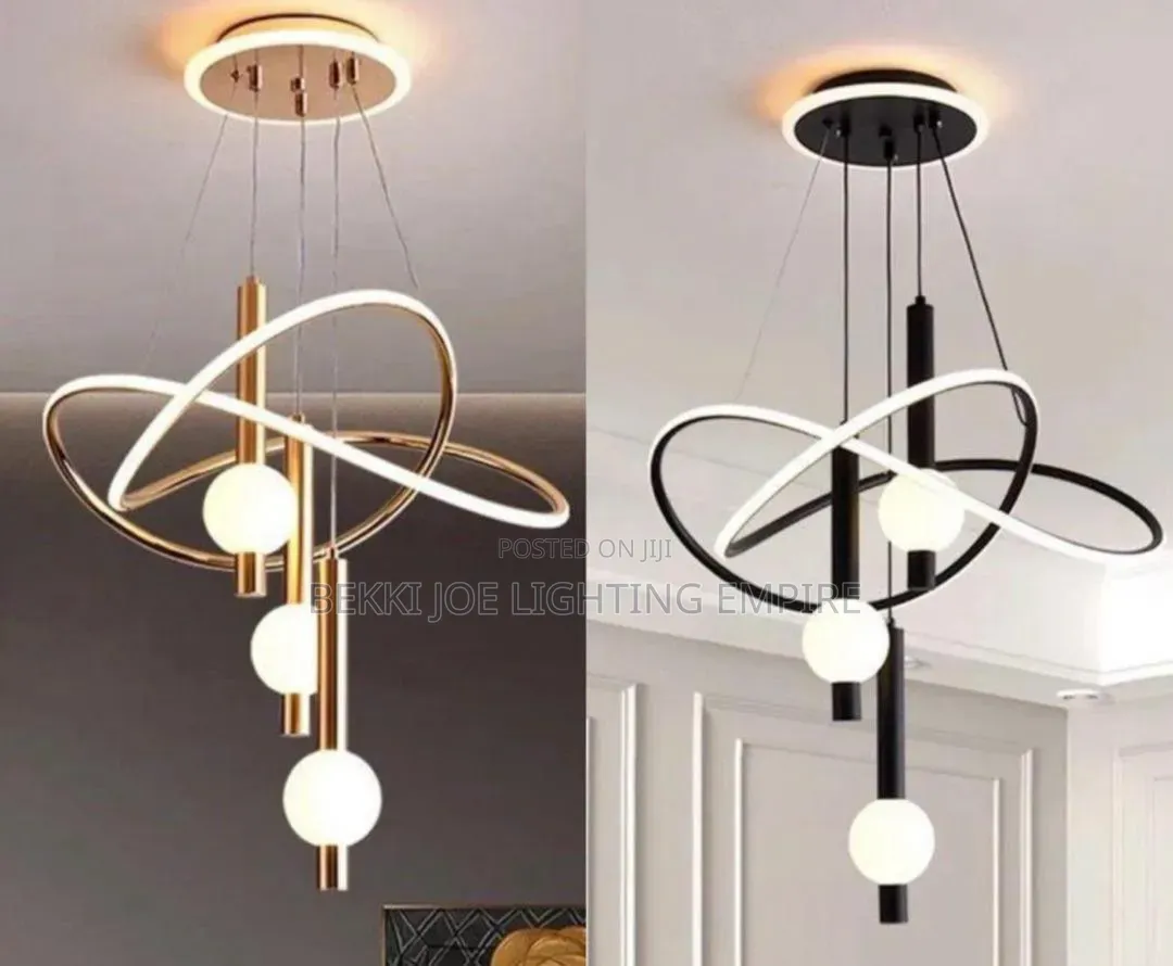 Microphone 3 In 1 Drop Light In Gold And Black Body