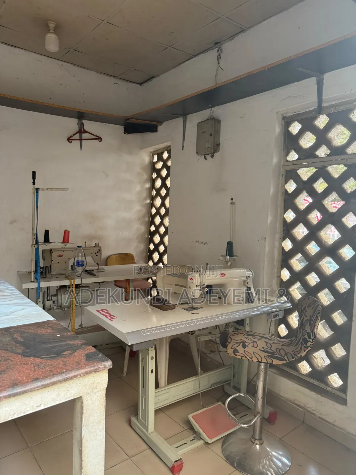 Tailoring Shop for Lease