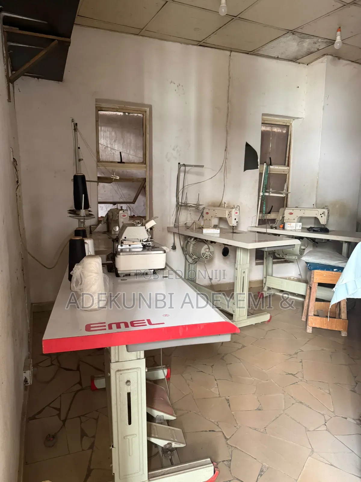 Tailoring Shop for Lease