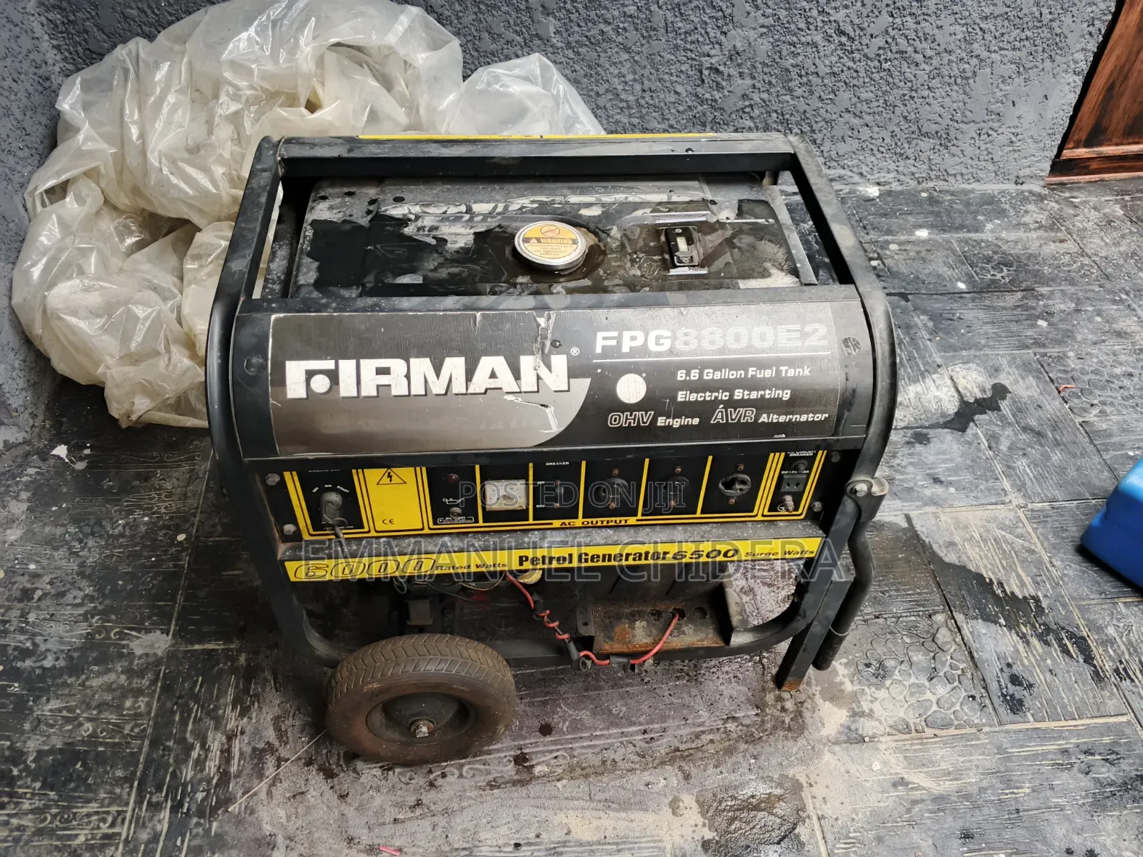 Fireman Generator 6.5kva