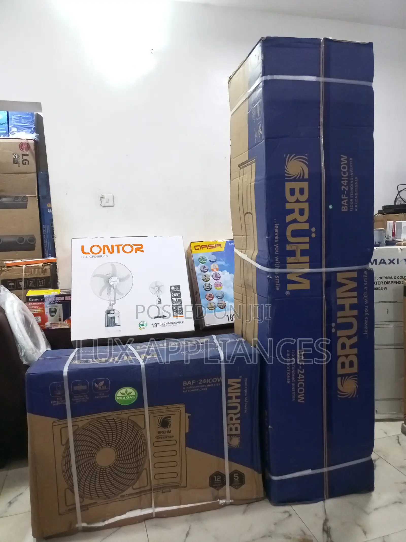 Bruhm Floor Standing Air Conditioner With Low Noise Design