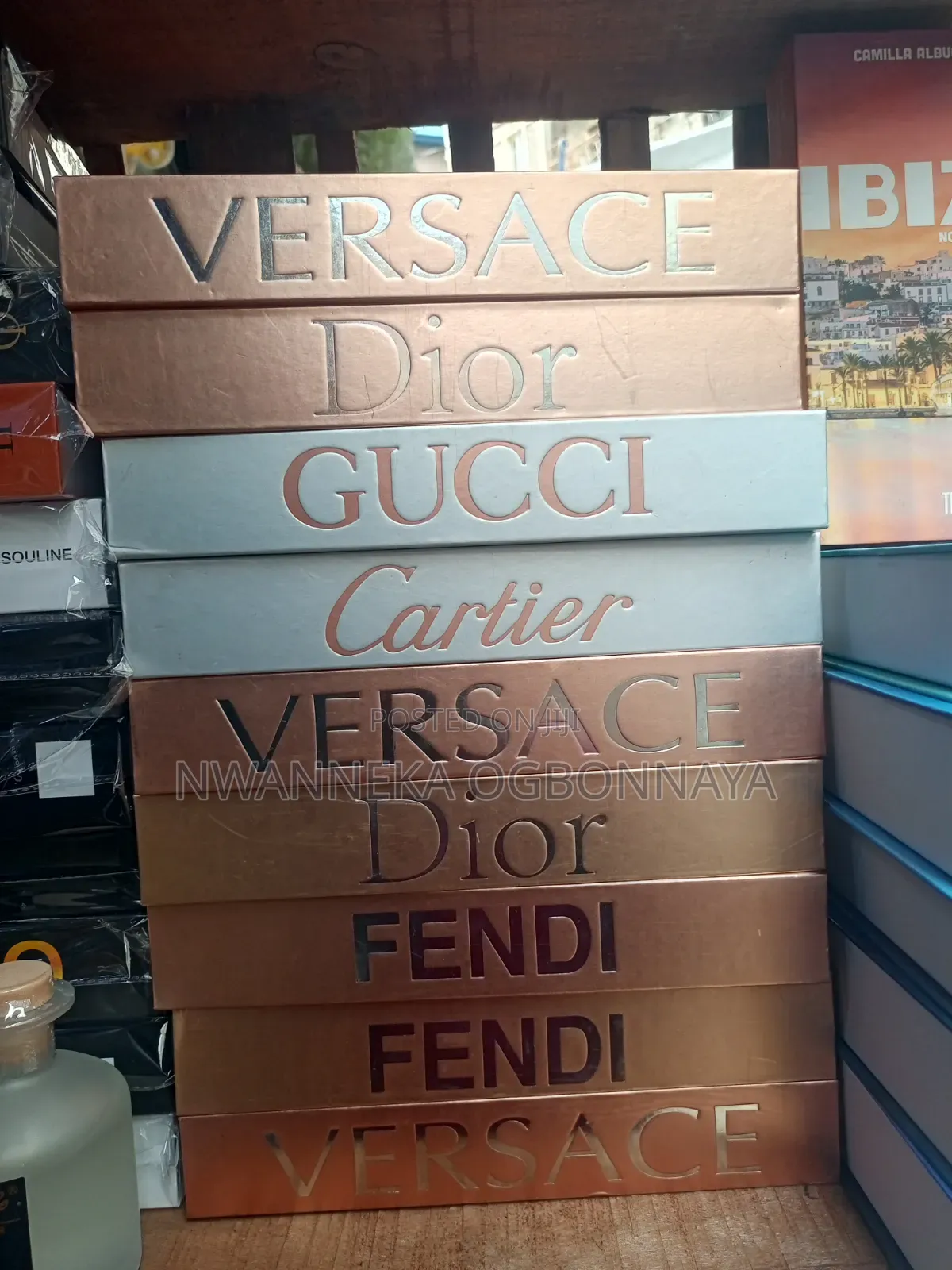 Luxury Fake Books for Decorations( Open and Close) Storage