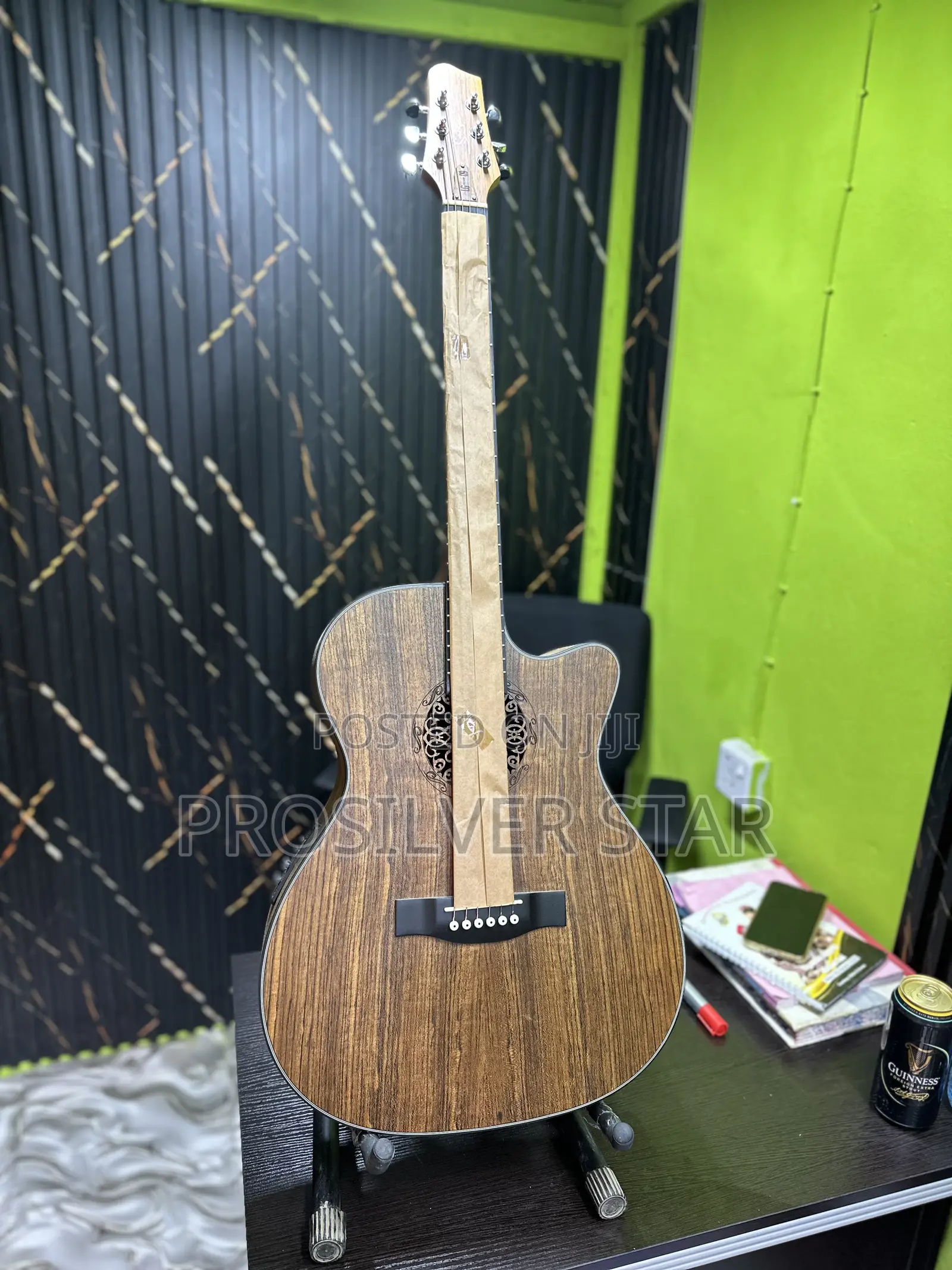Smiger Jumbo Semi Acoustic Guitar