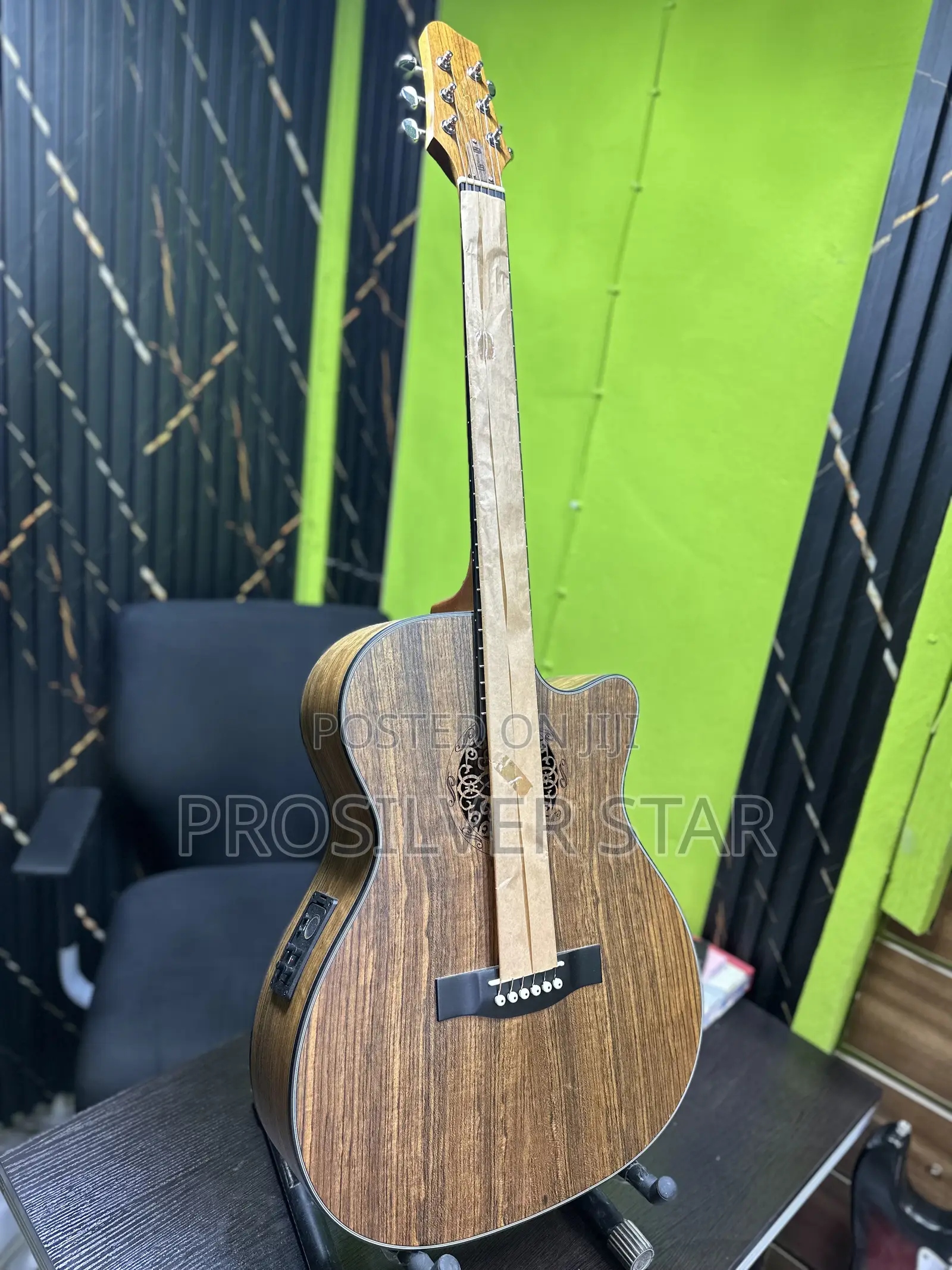 Smiger Jumbo Semi Acoustic Guitar