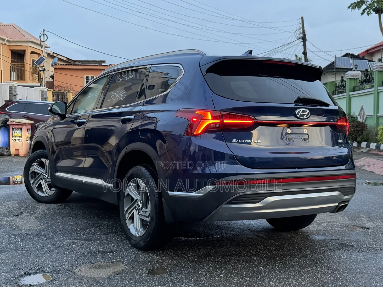 Hyundai Santa Fe Calligraphy 2022 Blue