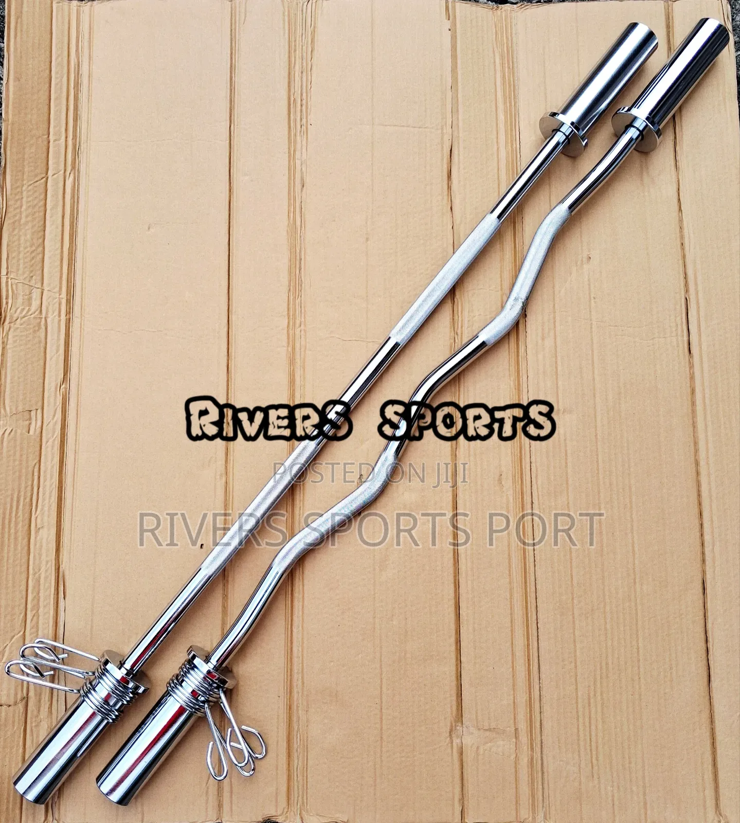 4ft Standard Olympic Barbell Bar/Rod Available in Straight Zigzag
