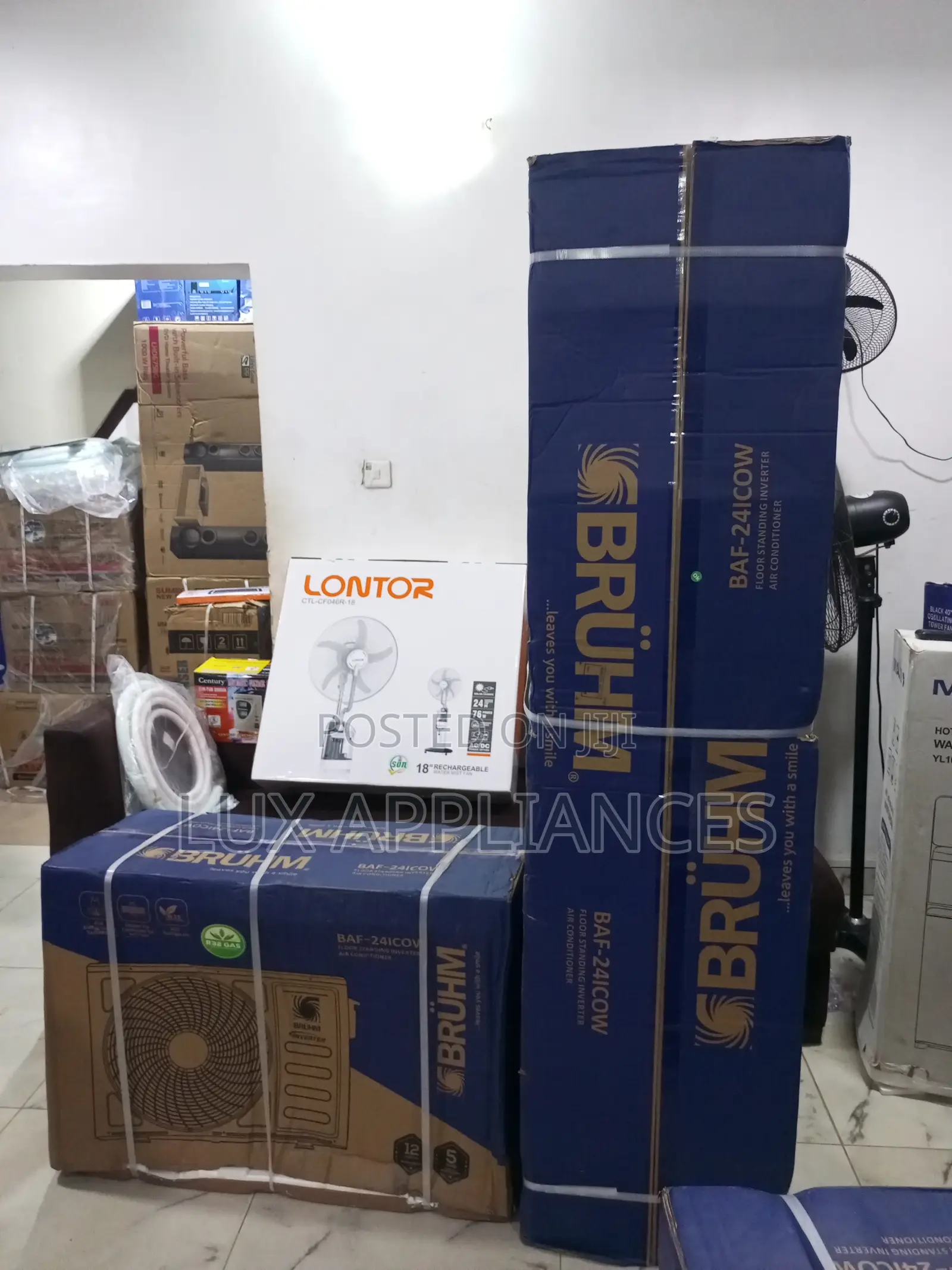 Bruhm Floor Standing Ac With Powerful Cooling Output
