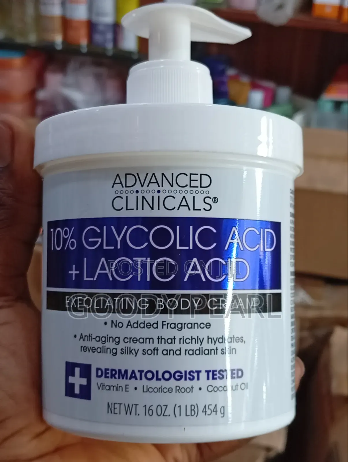Advanced Clinical 10% Glycolic Acid + Lactic Acid
