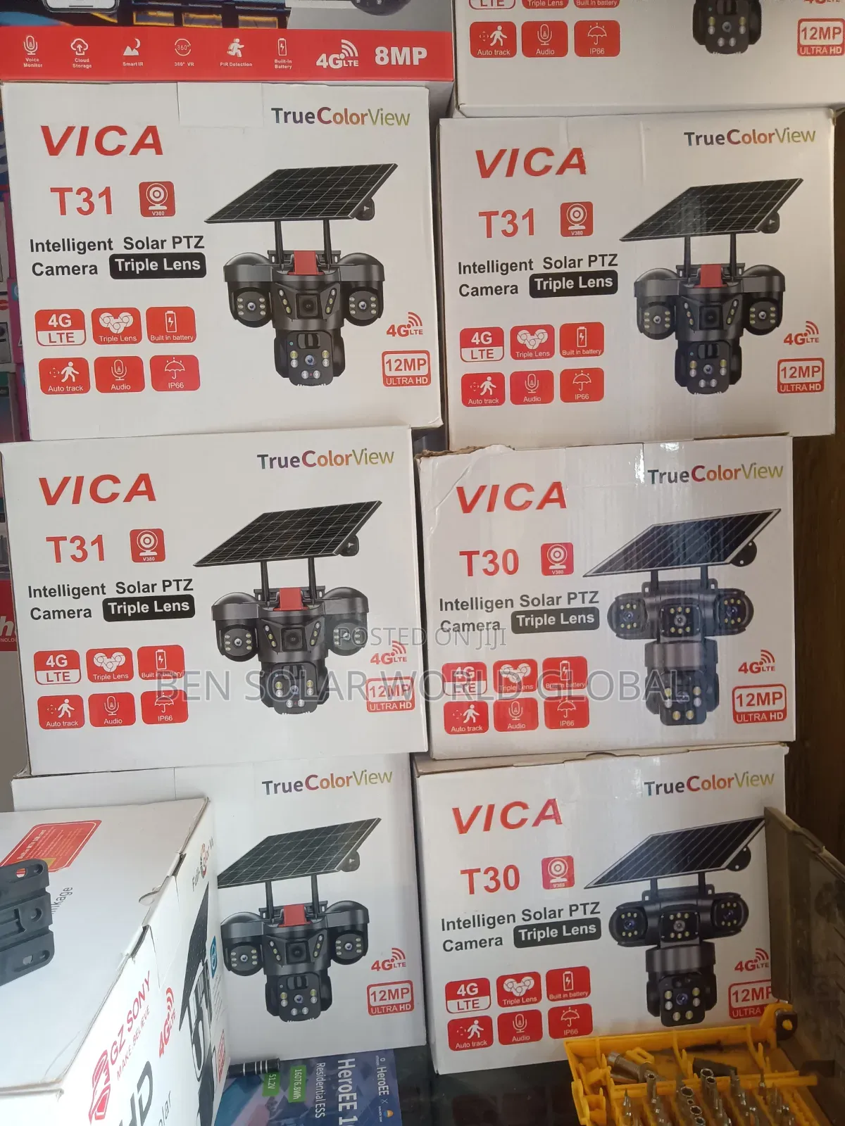 Vica Triple Lens Solar Camera
