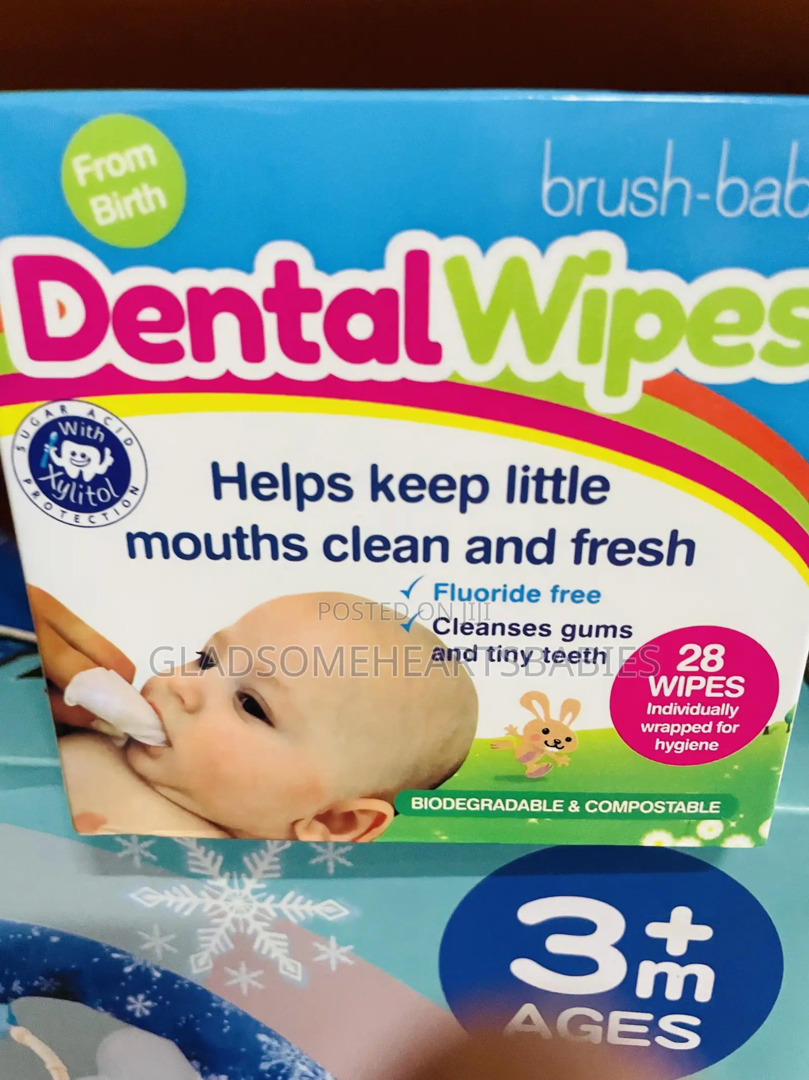 Brush Baby Dental Wipes