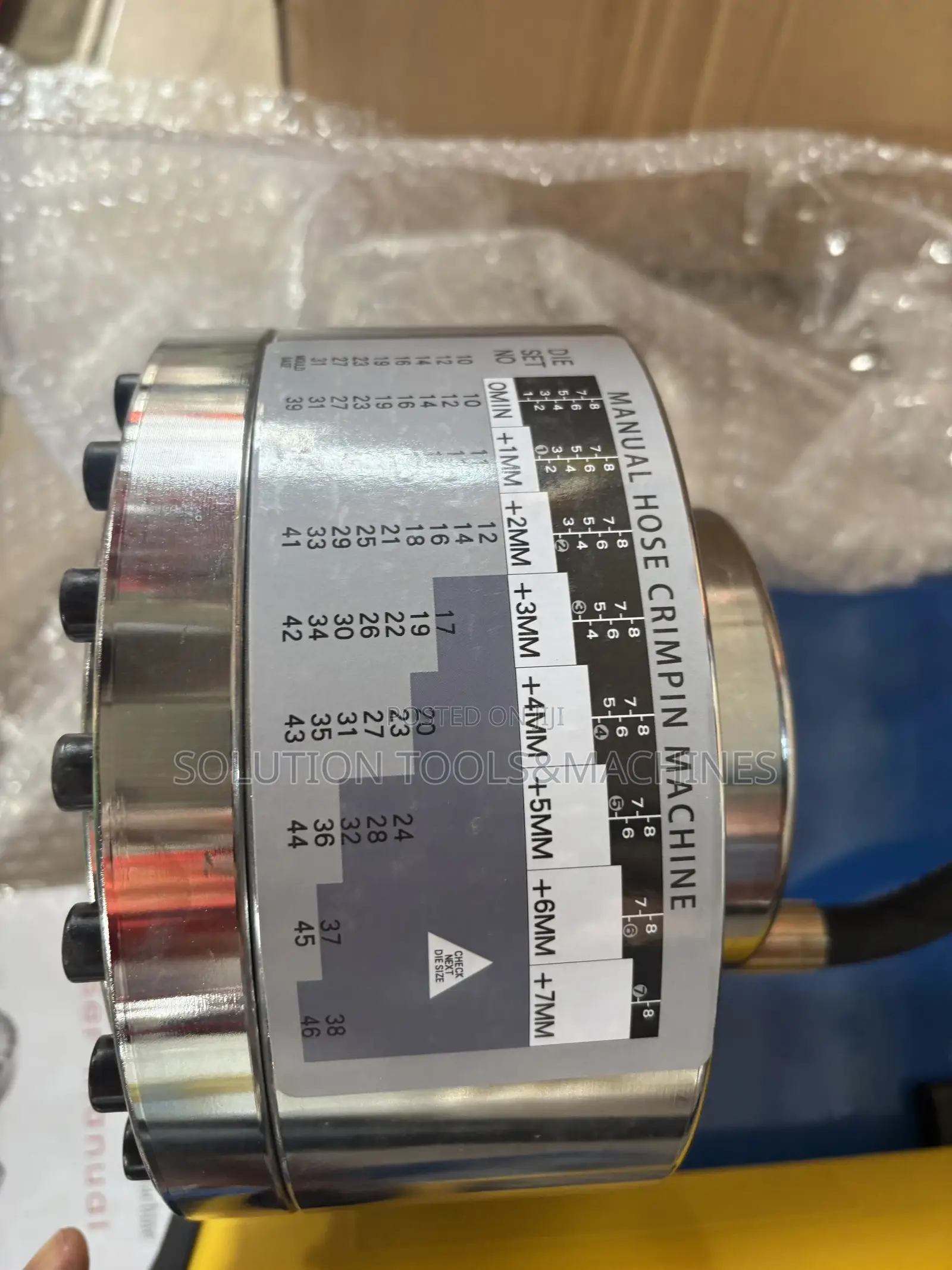 Portable Manual Hydraulic Hose Crimping Machine