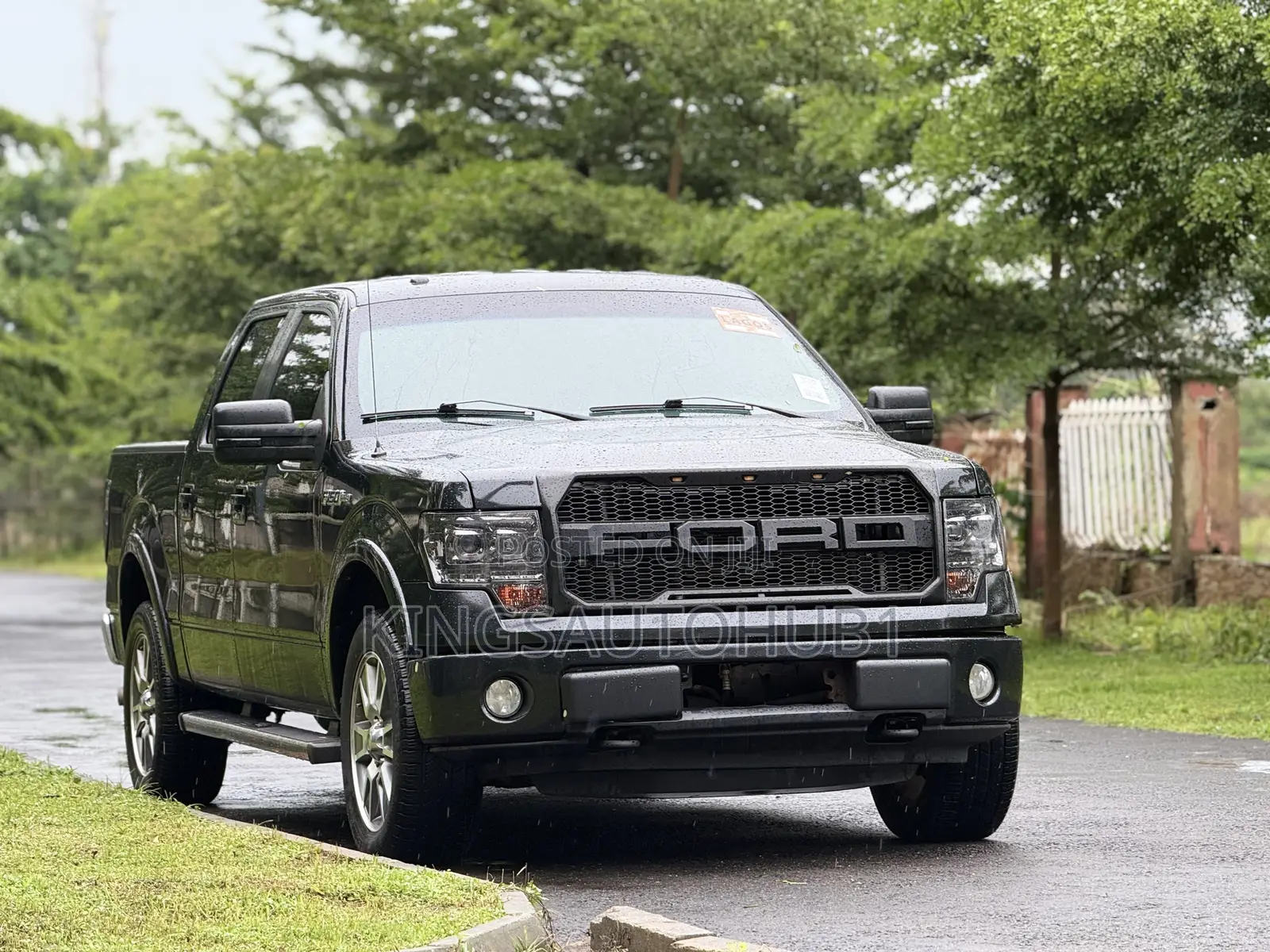 Ford F-150 Lariat 4dr SuperCab 4WD 6.5 ft. SB (5.0L 8cyl 6A) 2014 Black