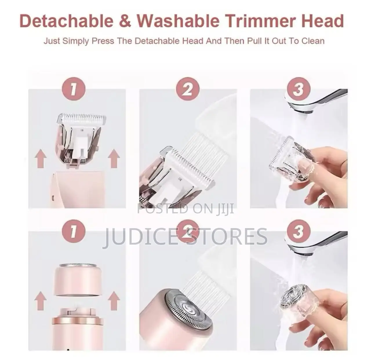 Waterproof Electric Shaver for Women