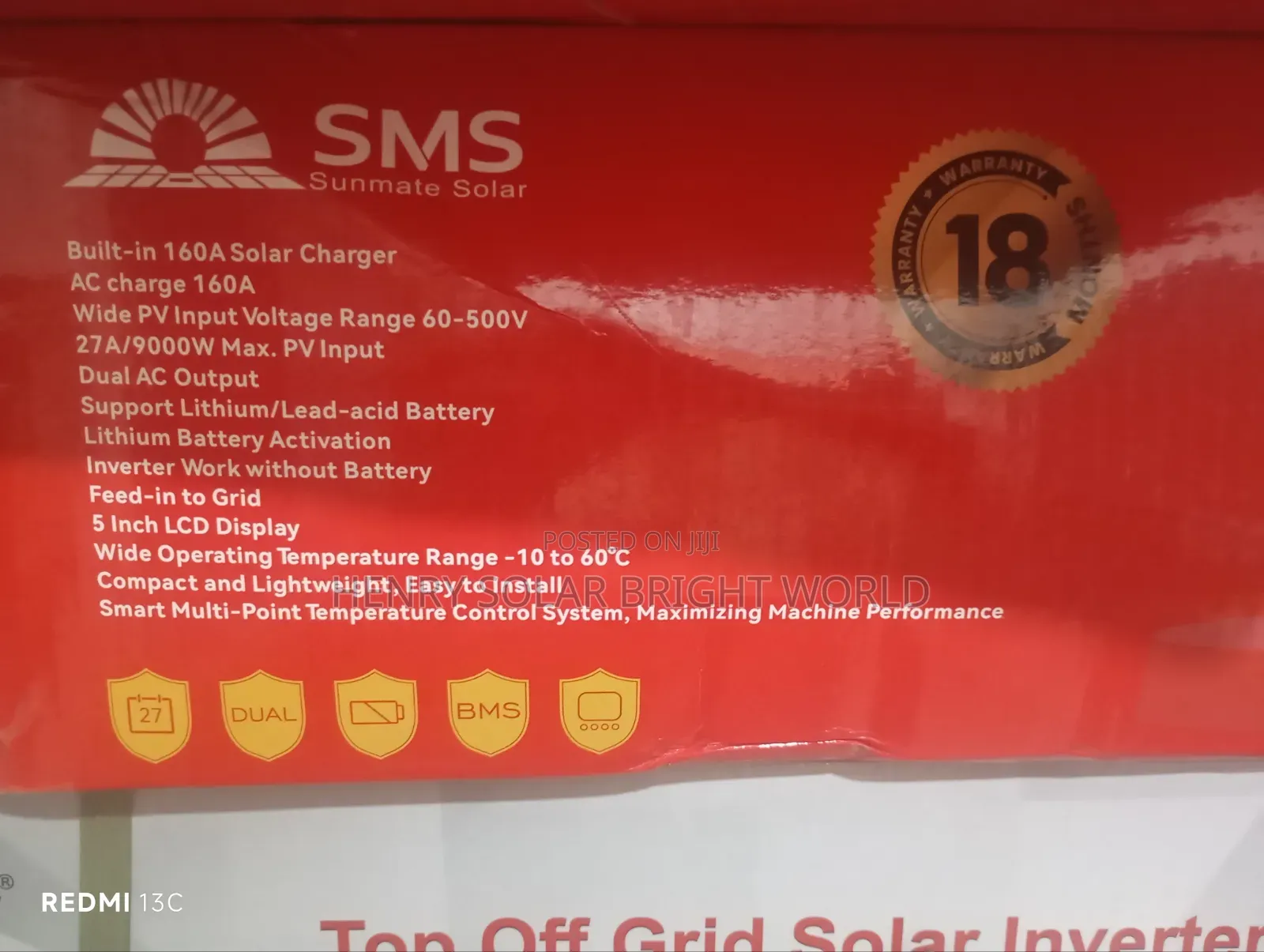 SMS 5kva 24v Hibrid Inverter