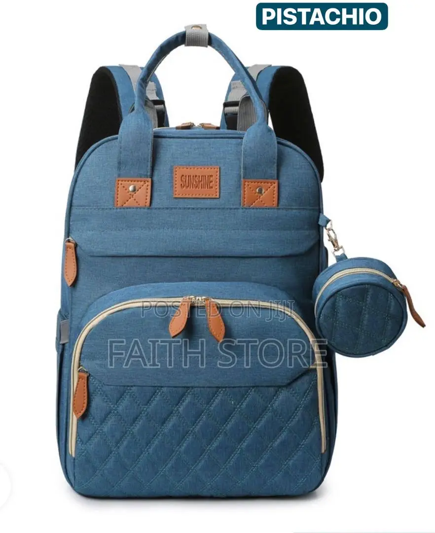 High Quality Baby Bed and Nursing/Maternity Backbag With Purse,
