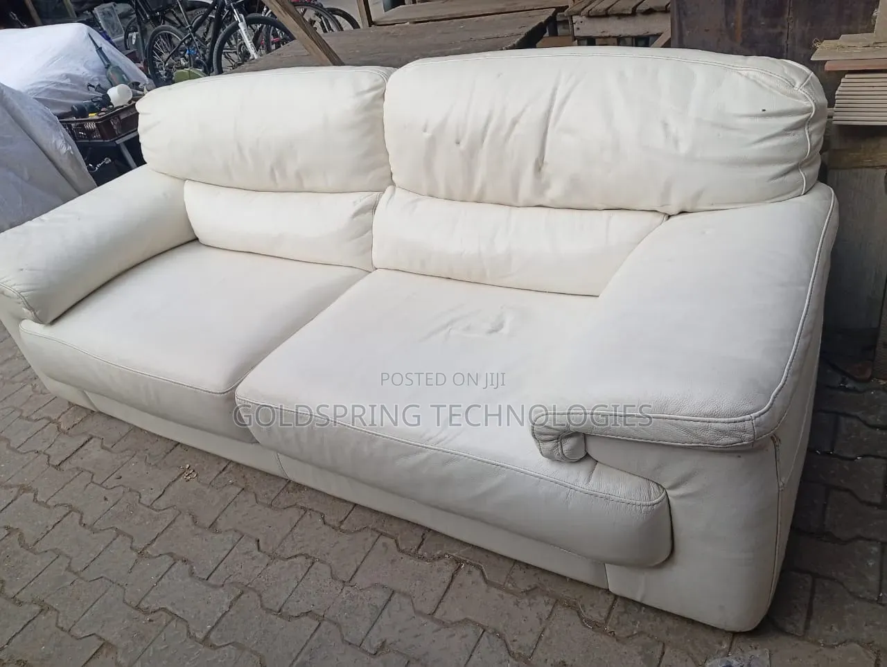 Uk Used 3 Seater Leather Sofa