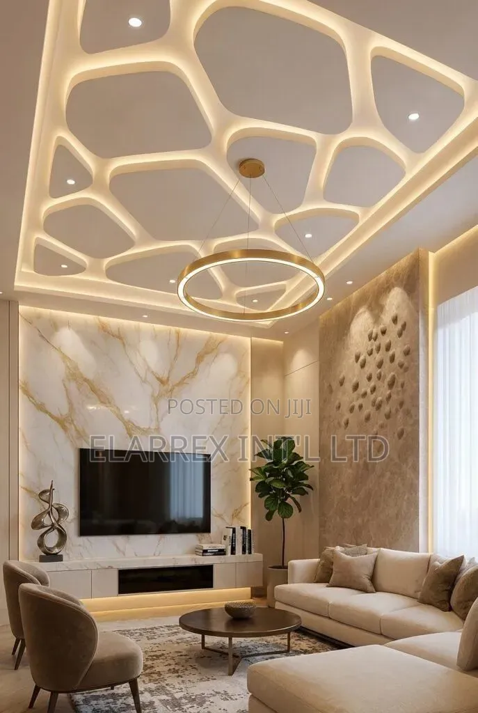 Luxury Pop Ceiling Installation