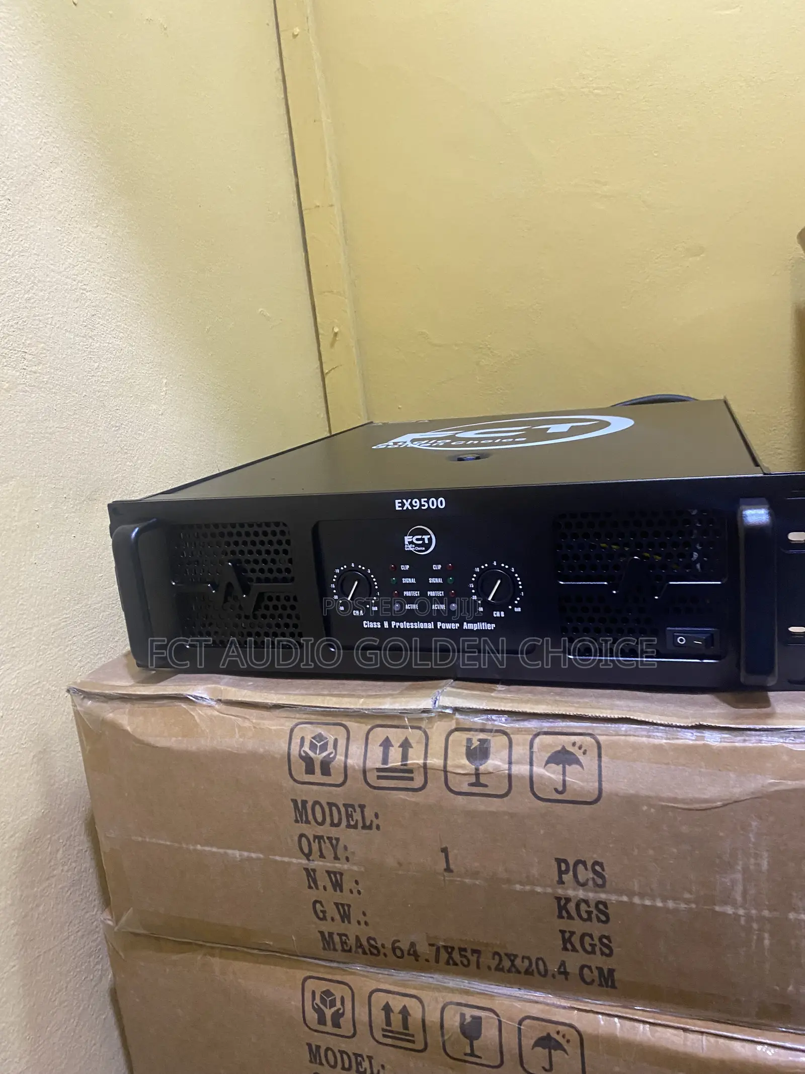 F C T Audio Ex 9,500 Amplifier