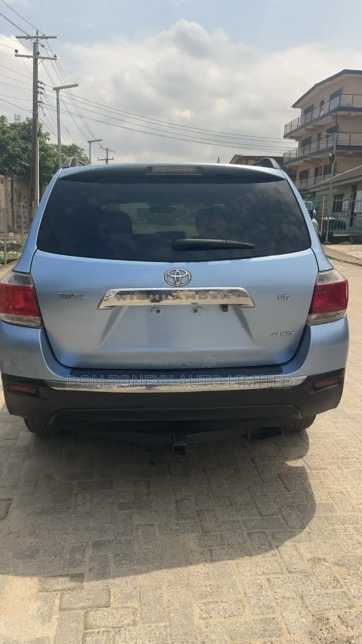 Toyota Highlander Sport 4x4 2009 Blue