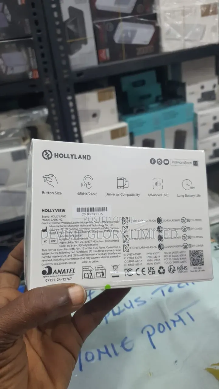 Hollyland Lark M2 Wireless Lavalier Microphone System