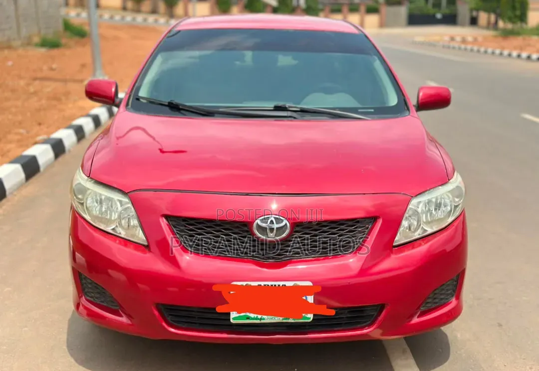 Toyota Corolla S 4dr Sedan (1.8L 4cyl 4A) 2009 Red