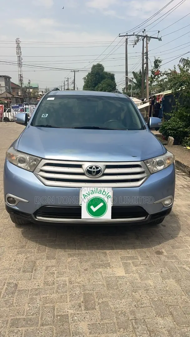 Toyota Highlander Sport 4x4 2009 Blue