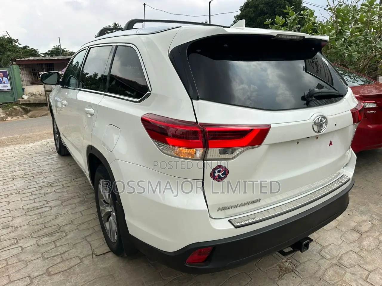 Toyota Highlander XLE 4dr SUV (3.5L 6cyl 6A) 2015 White